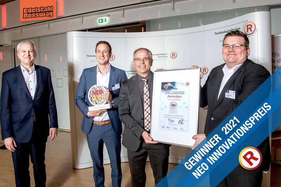 NEO Innovation Award 2021 TechnologieRegion Karlsruhe